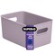 Superio Plastic Storage Container Bins, Organizer Baskets, Boxes for Organizing Closet Shelves Drawer Shelf